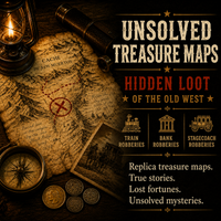 Unsolved Treasures Maps to your doorstep Complete Collection 3 Mysteries